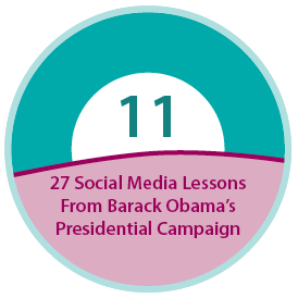 27 Social Media Lessons From Barack Obama's Presidential Campaign